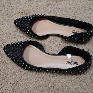Massimo Black D' Orsay flats